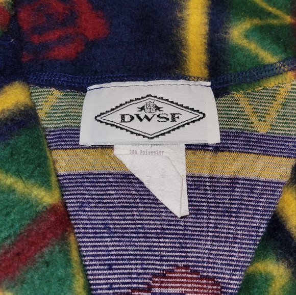 Retro Womens Button up Sweater Jacket - Picture 4 of 4